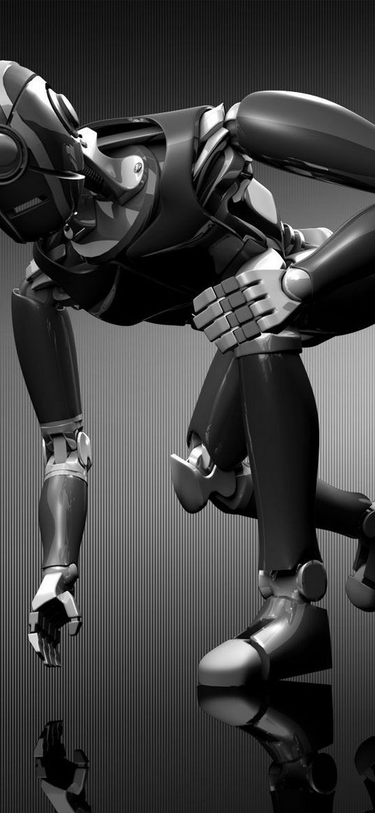 robot, arms, equipment, gray