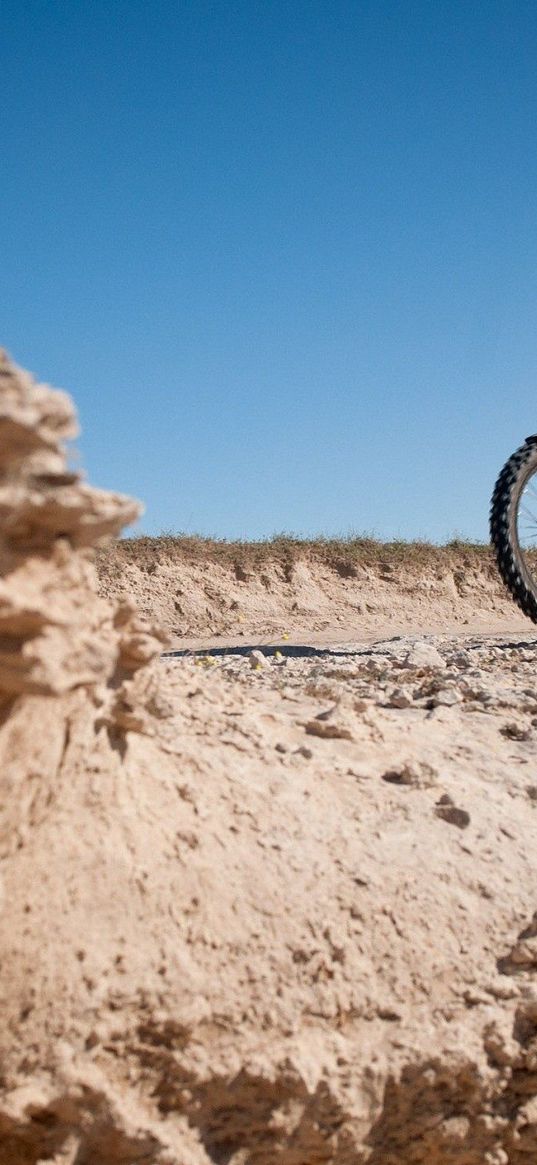 rally dakar, racer, motorcycle, stones, relief