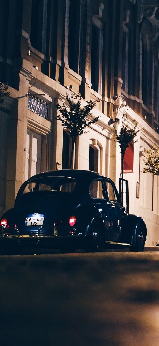 night city, street, car