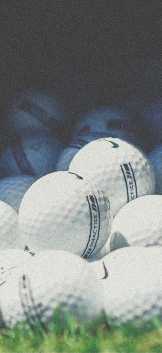 golf, balls, nike