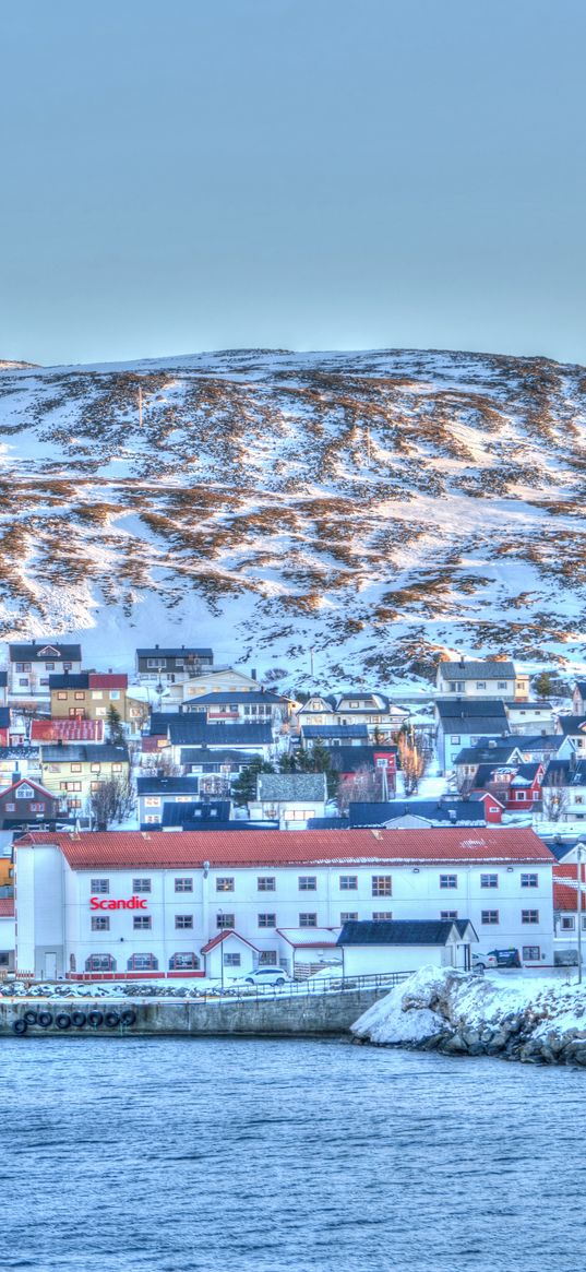 norway, coast, sea, scandinavia, harbor