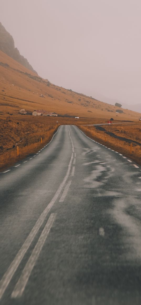 route, marking, mountains