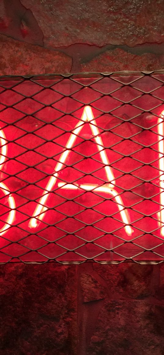 bar, inscription, backlight, letters