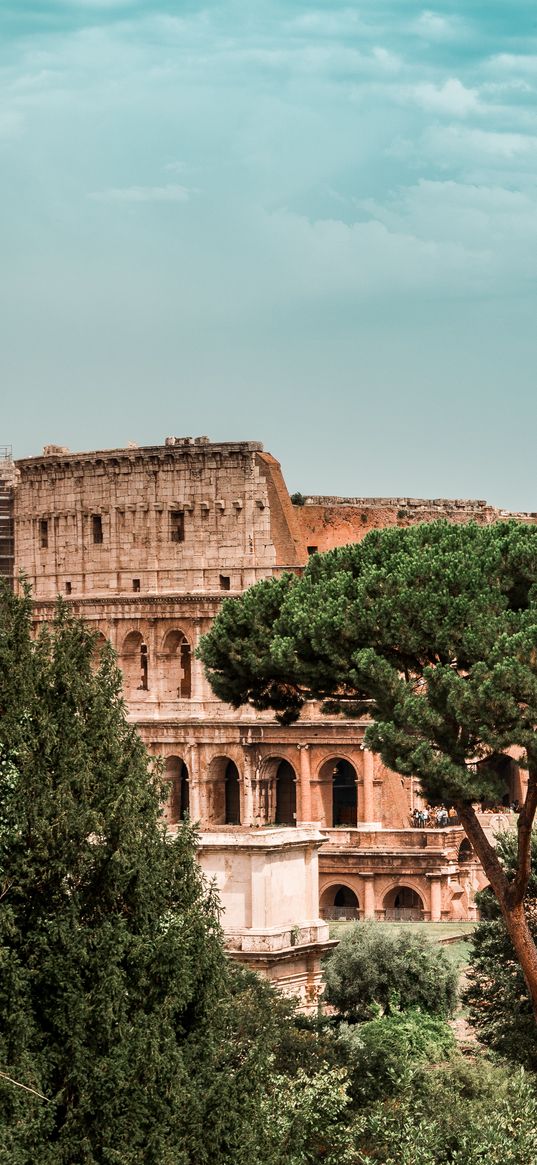 colosseum, italy, rom, architecture