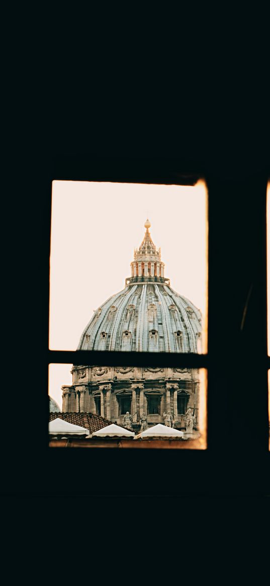 window, roof, vatican, architecture