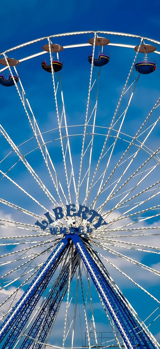 ferris wheel, attraction, entertainment