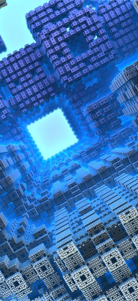 fractal, rendering, shapes