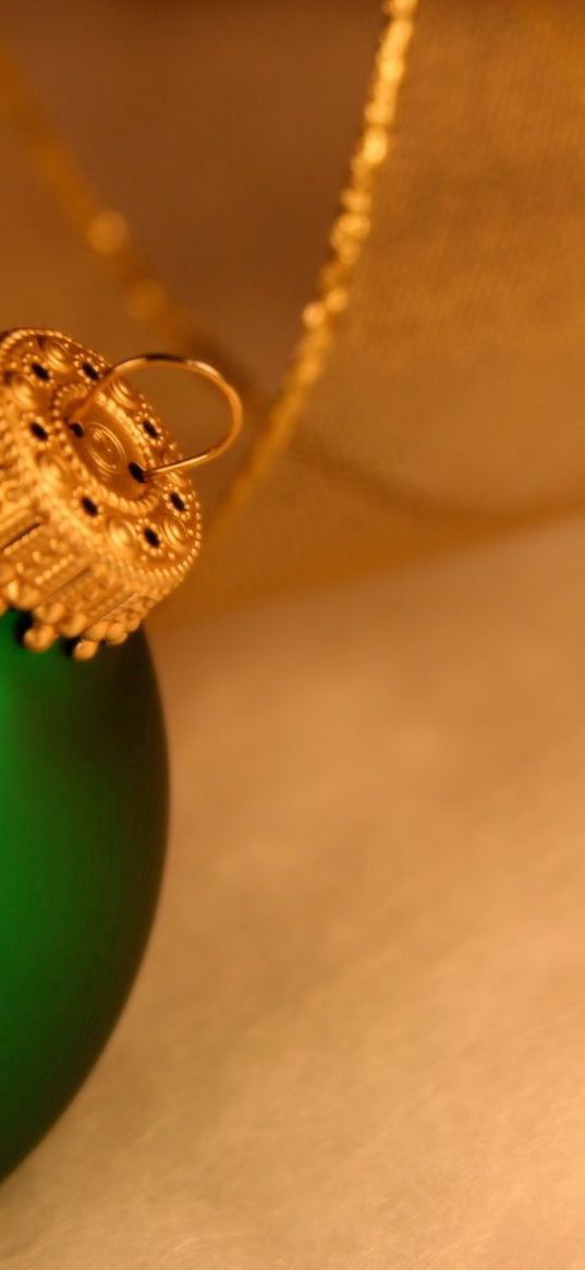 new year, christmas, sphere, toy, green