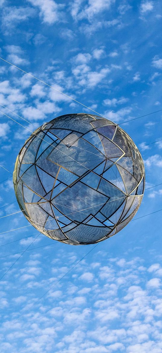 ball, net, sky, shape