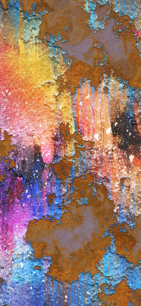texture, wall, peeling, surface, paint