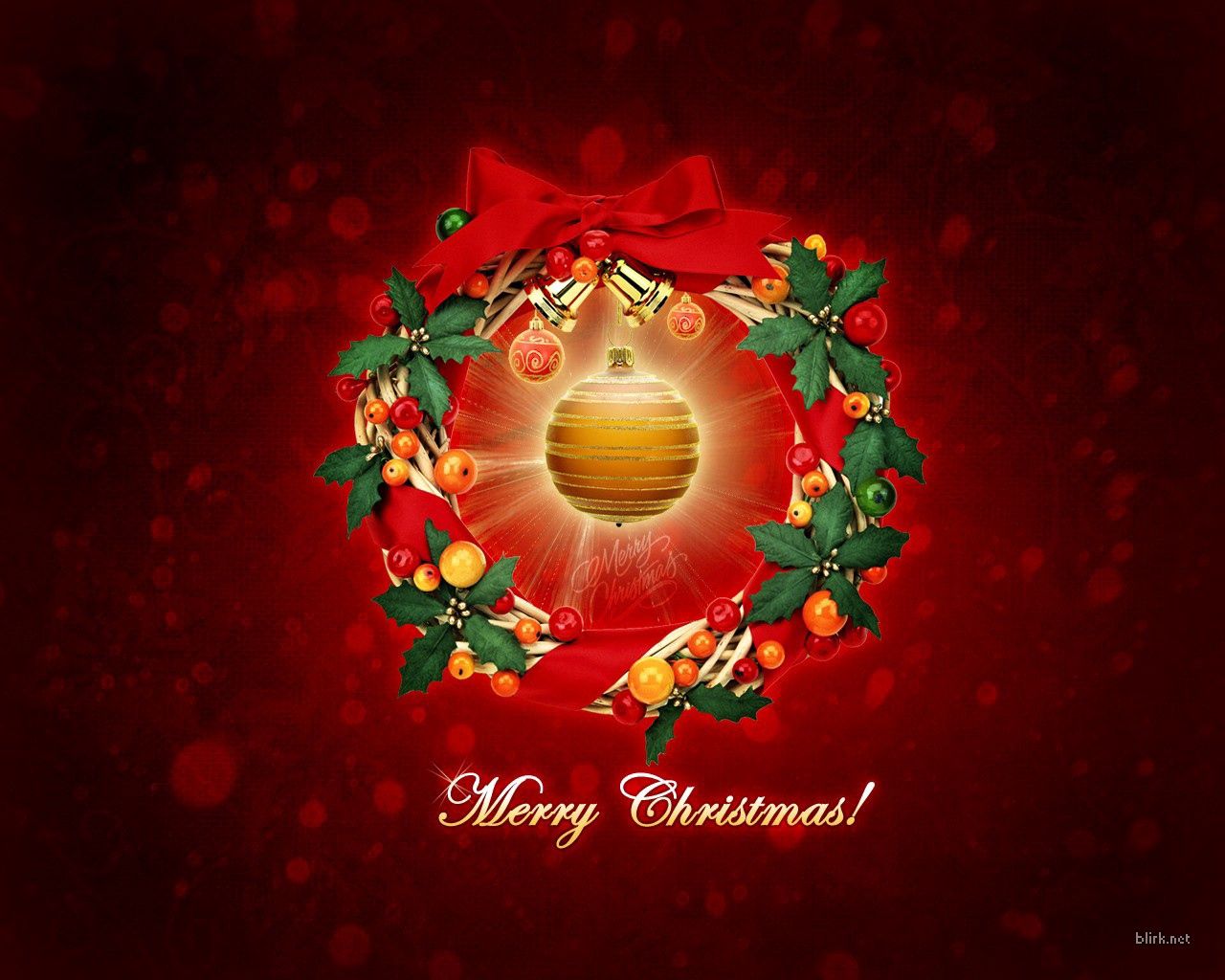 new year, christmas, wreath, sphere, congratulation