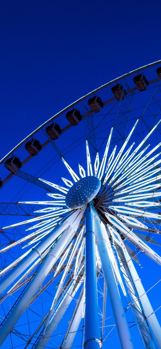 ferris wheel, attraction, entertainment