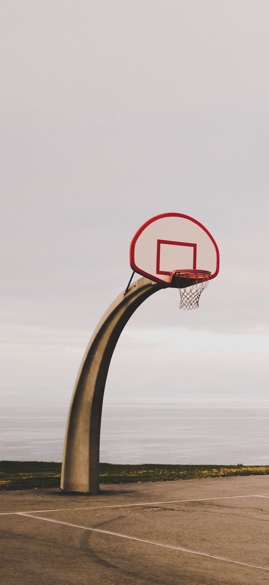 basketball, ring, mesh