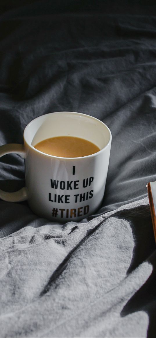 mug, coffee, book, morning