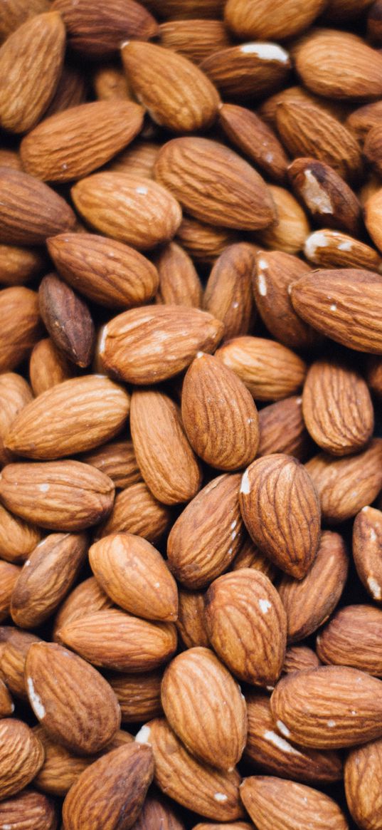 almonds, nuts, core