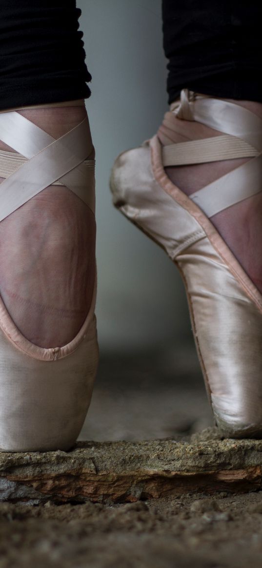 pointe, ballerina, legs