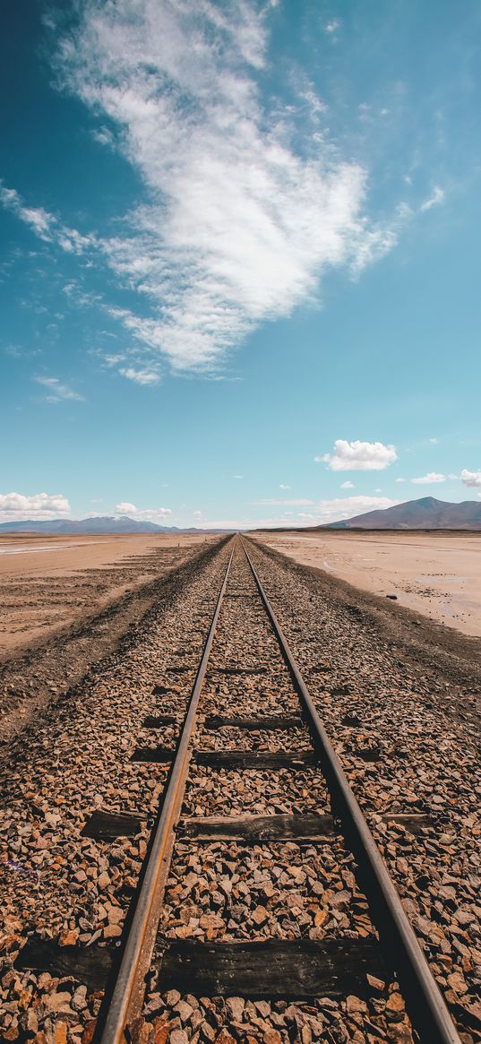 railway, skyline, sky