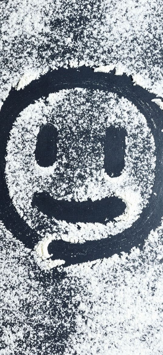 smiley, smile, powder