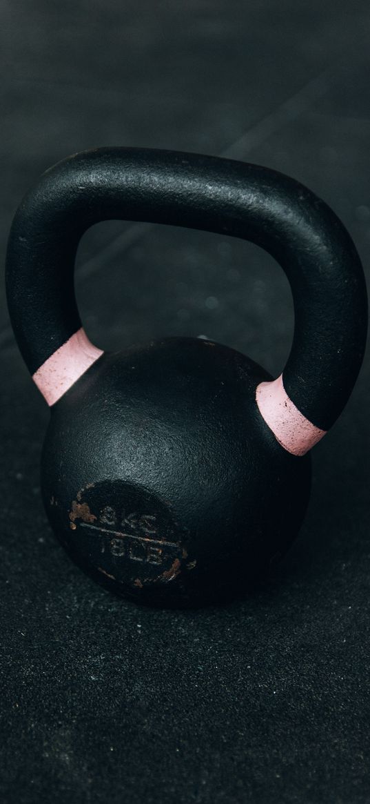 kettlebell, gym, sport