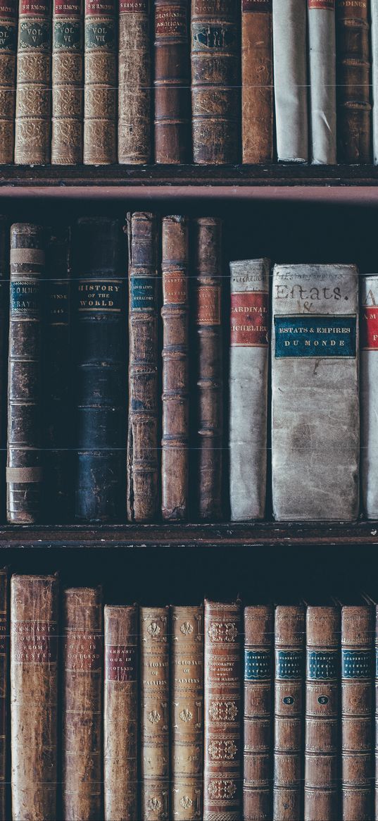 books, shelf, collection