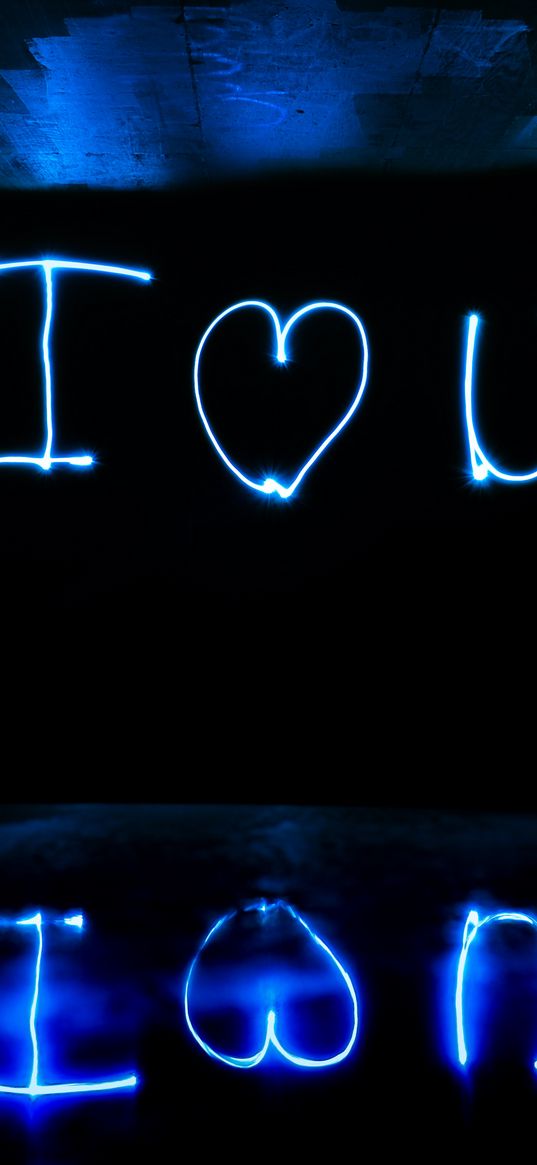 inscription, neon, love, confession