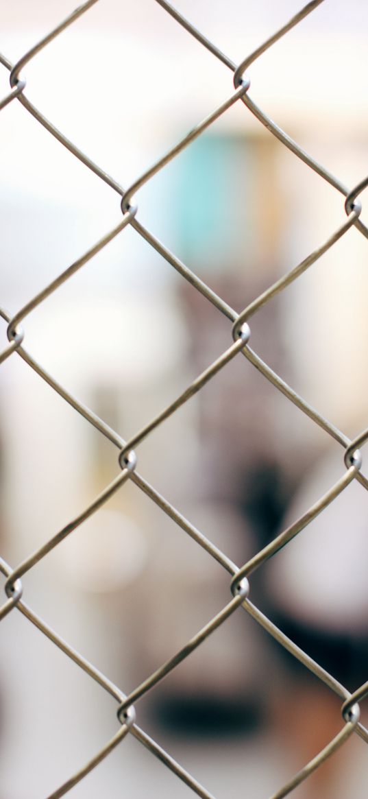 grid, lattice, blur, fence