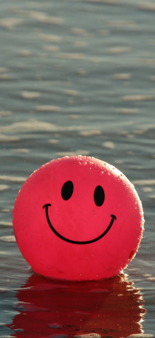 balloon, smile, smiley, happy, water