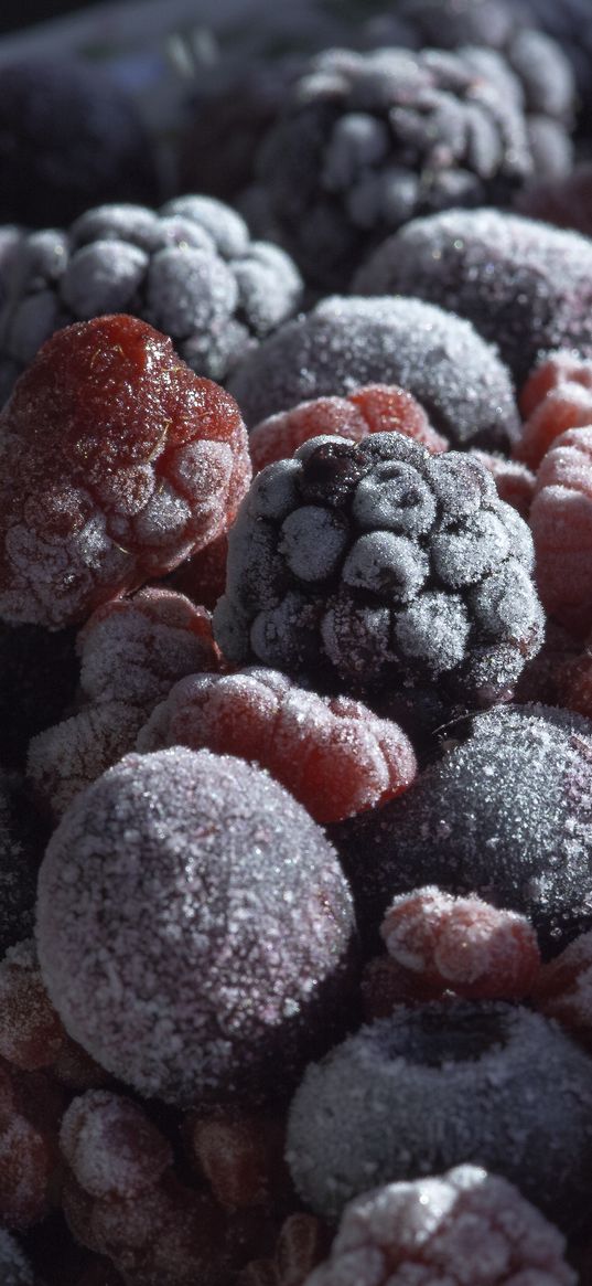 berries, frozen, raspberries, blackberries, blueberries