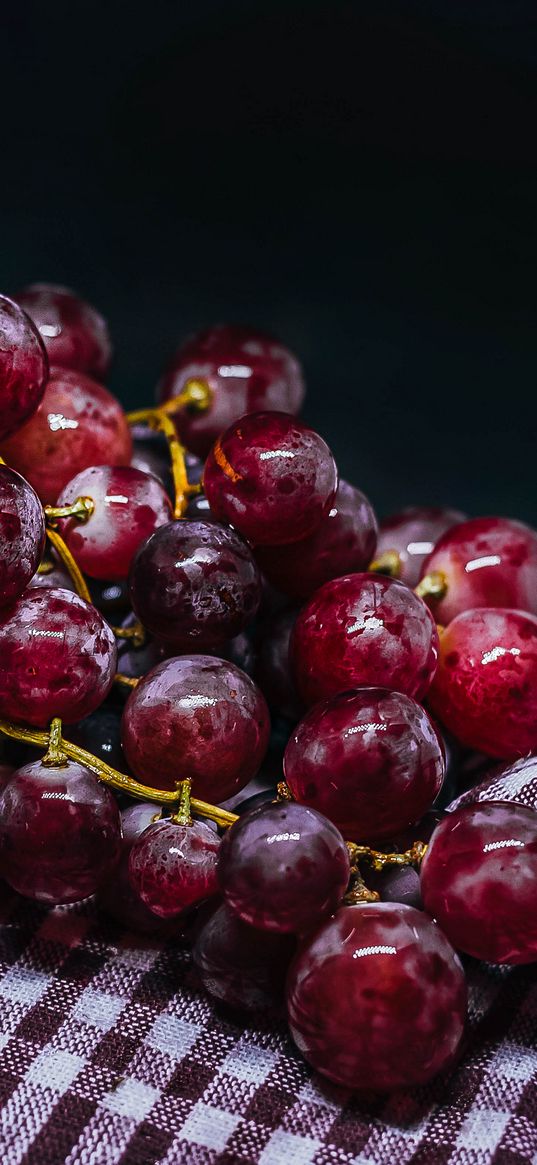 grapes, fruits, berries, bunch, ripe