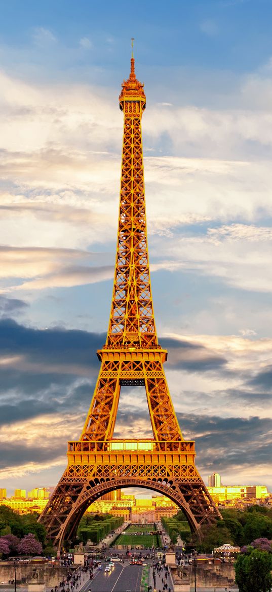 eiffel tower, paris, france, showplace