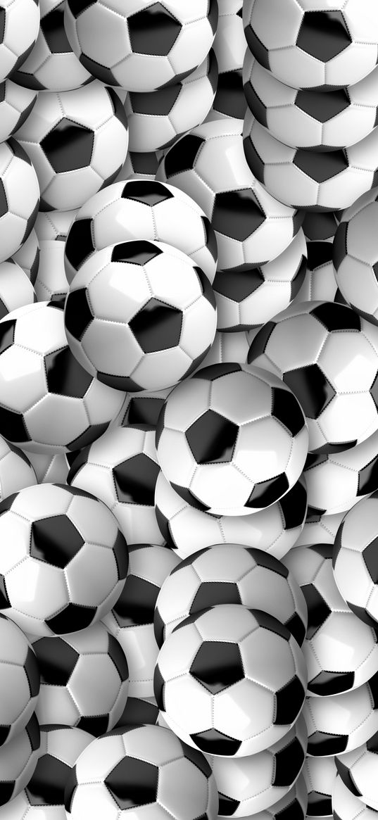 soccer balls, football, texture, many