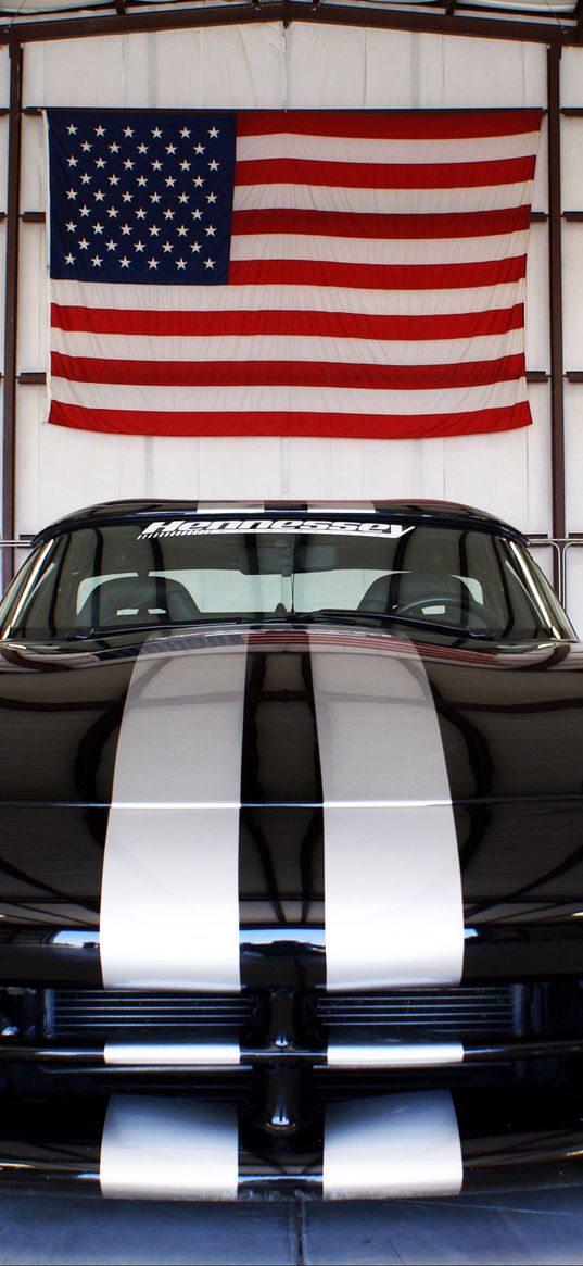 dodge viper, sports car, front view