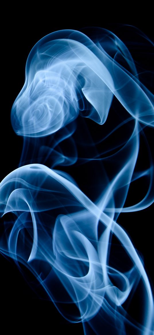 smoke, clots, coils of smoke, shroud, darkness