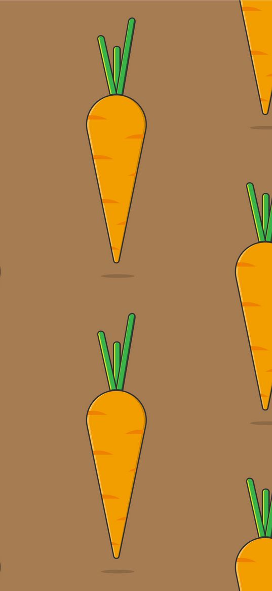 carrots, art, background, vegetables