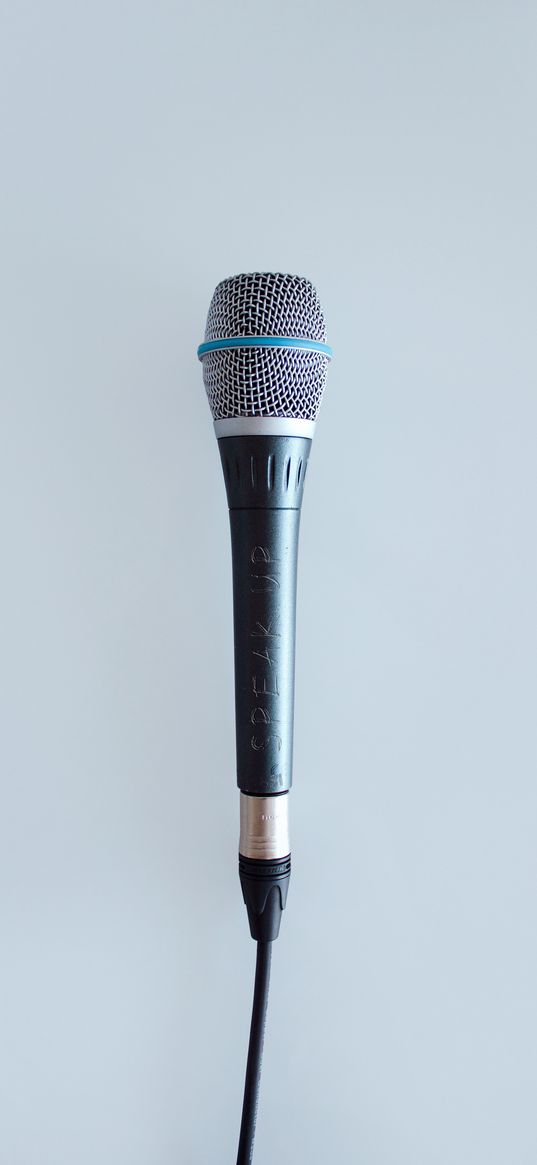 microphone, wire, sound, minimalism