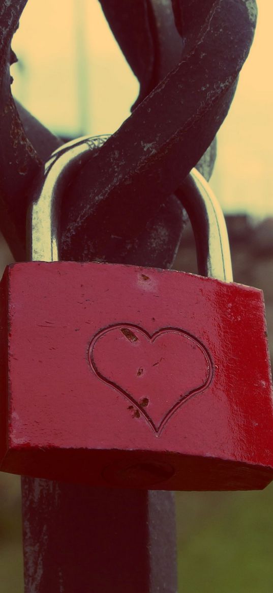 lock, heart, love, fidelity