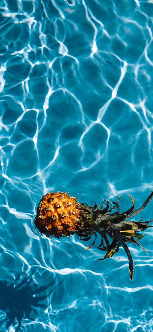 pineapple, tropics, water, pool