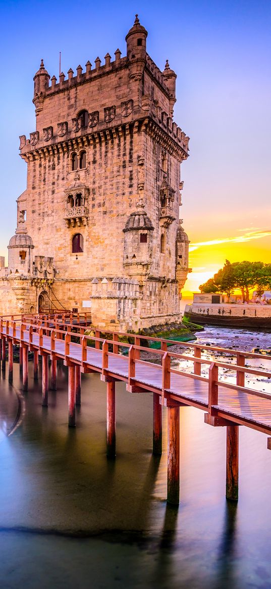 tower, bridge, belem, lisbon, portugal