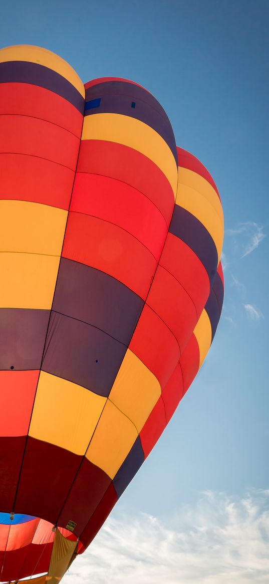 air balloon, colorful, flight, sky