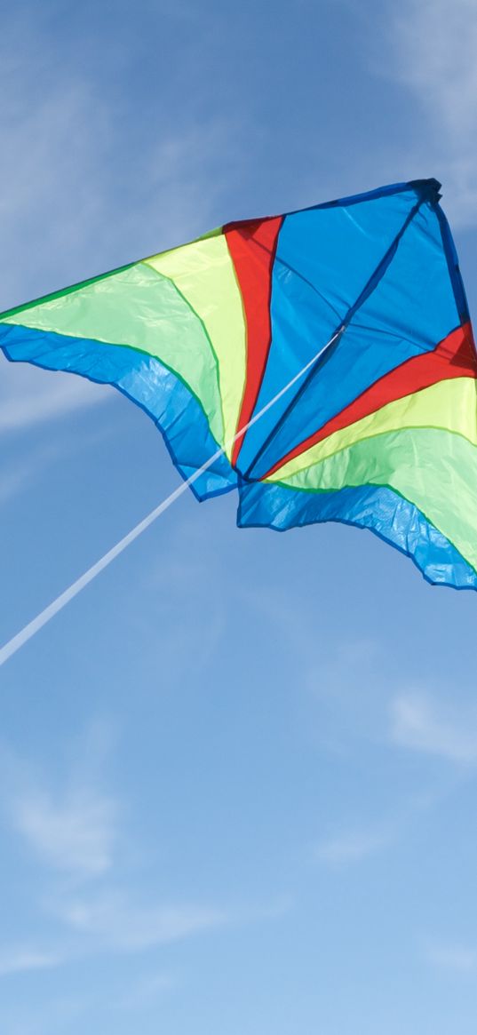 kite, sky, flight