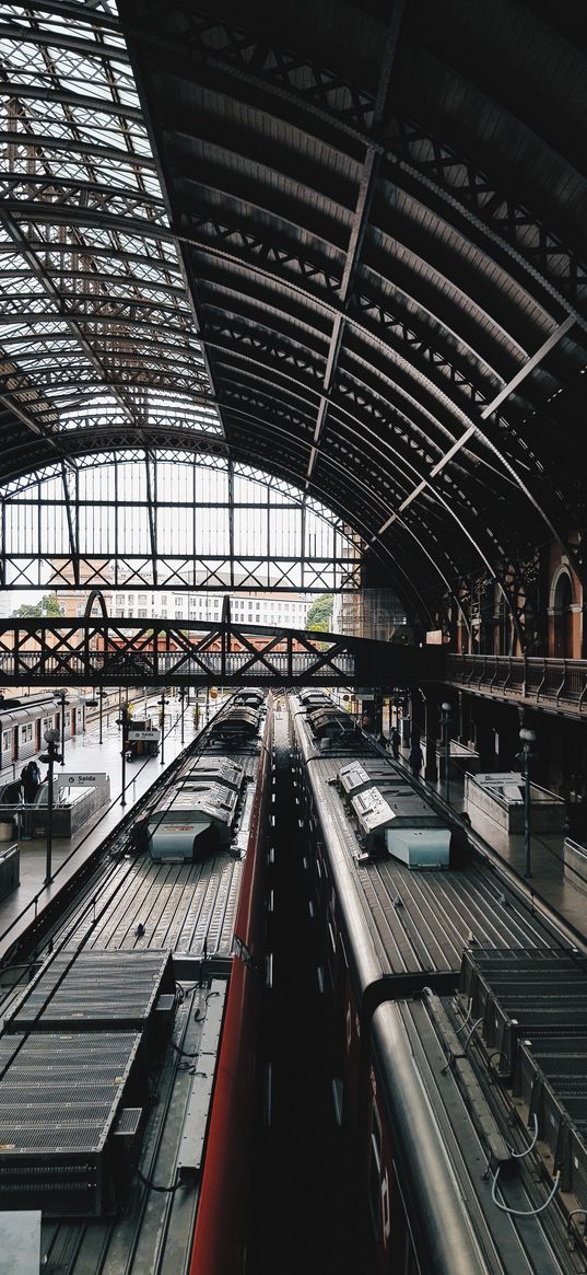 railway station, train, locomotive, train station