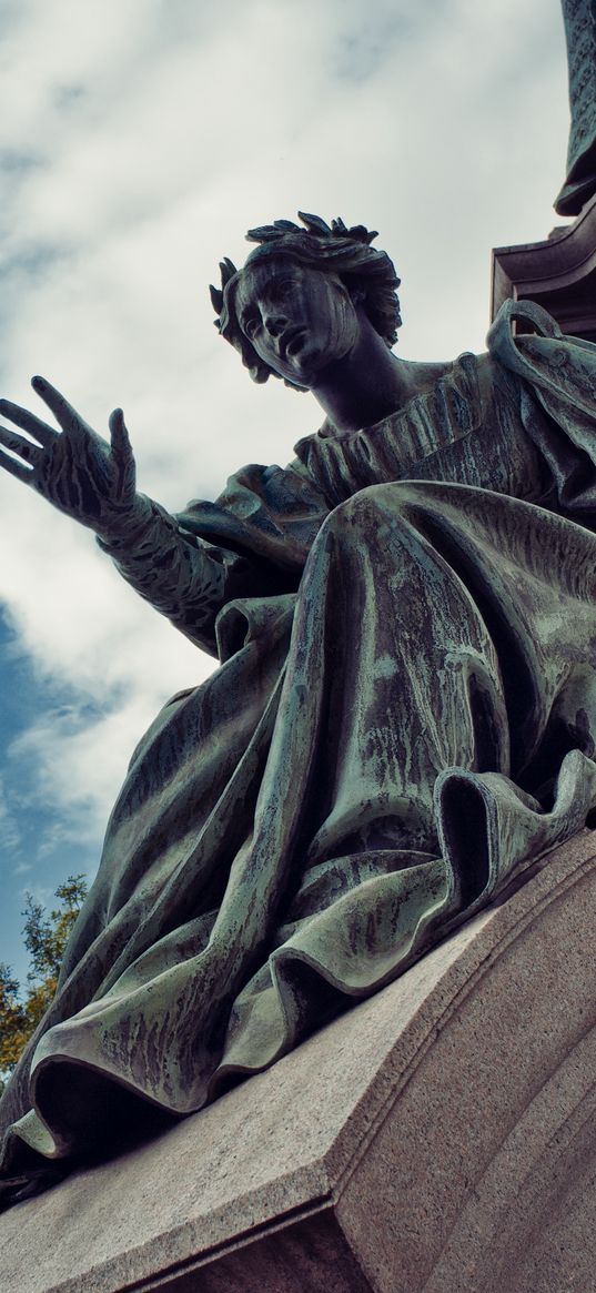 sculpture, statue, monument, scotland, edinburgh