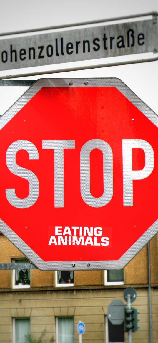 sign, inscription, vegetarianism, vegan, humanity