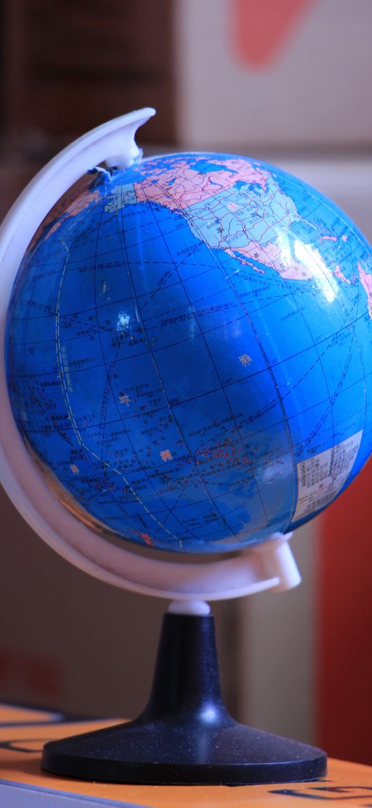 globe, map, sphere, travel