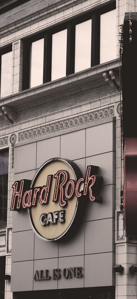 hard rock cafe, signboard, cafe, shop, music