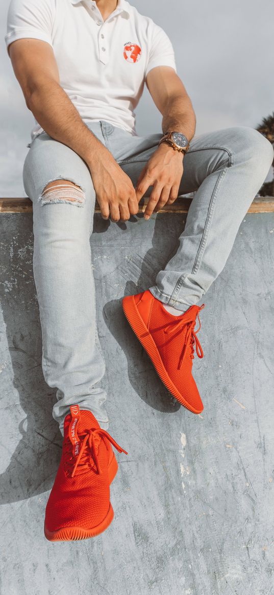 man, sneakers, style, fashion, jeans