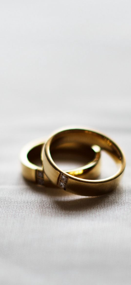 rings, wedding, couple, gold, love