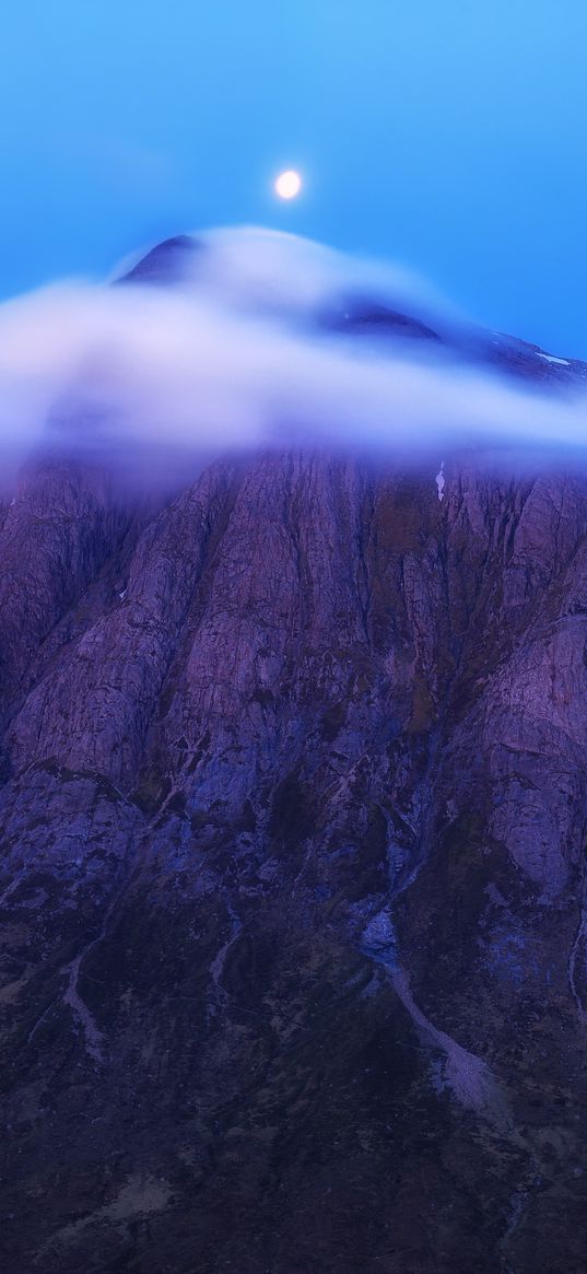 mountain, peak, scotland, highlands