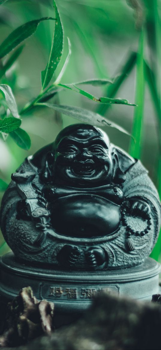 buddha, buddhism, statuette, happiness