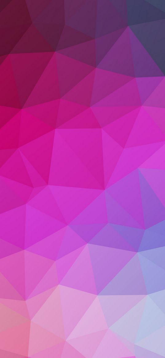 polygon, pink, triangle, geometric